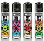 Clipper Feuerzeug MY DNA 4er Set