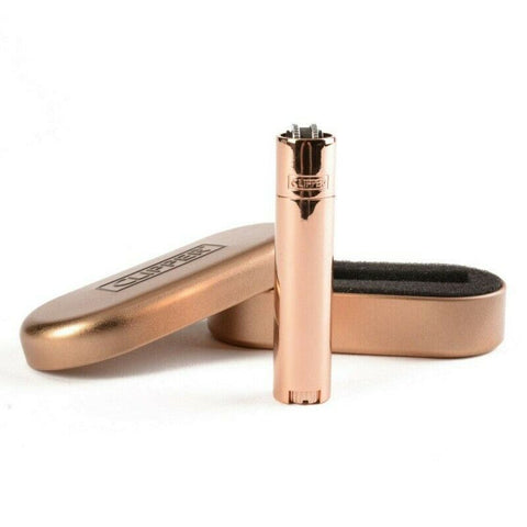 Clipper Micro Rose Gold Shiny Metall