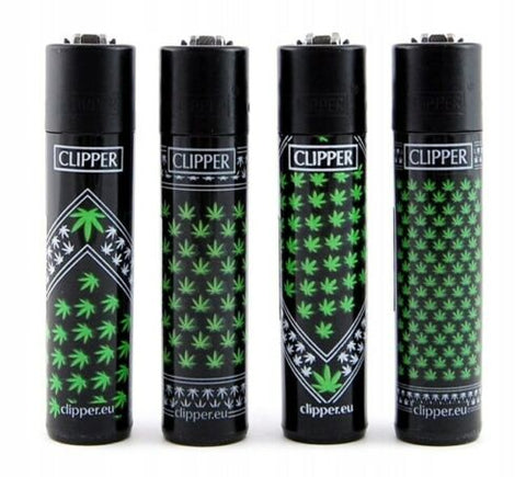 Clipper Feuerzeug Weed Bandana 4er Set