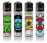 Clipper Feuerzeug Weed Monster 4er Set